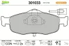 Bremsbelagsatz, Scheibenbremse Vorderachse VALEO 301033
