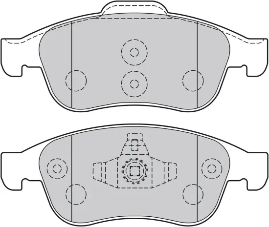 Bremsbelagsatz, Scheibenbremse Vorderachse VALEO 301059 Bild Bremsbelagsatz, Scheibenbremse Vorderachse VALEO 301059