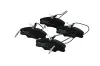 Bremsbelagsatz, Scheibenbremse Vorderachse VALEO 301068A Bild Bremsbelagsatz, Scheibenbremse Vorderachse VALEO 301068A
