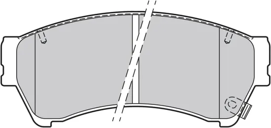 Bremsbelagsatz, Scheibenbremse Vorderachse VALEO 301071 Bild Bremsbelagsatz, Scheibenbremse Vorderachse VALEO 301071
