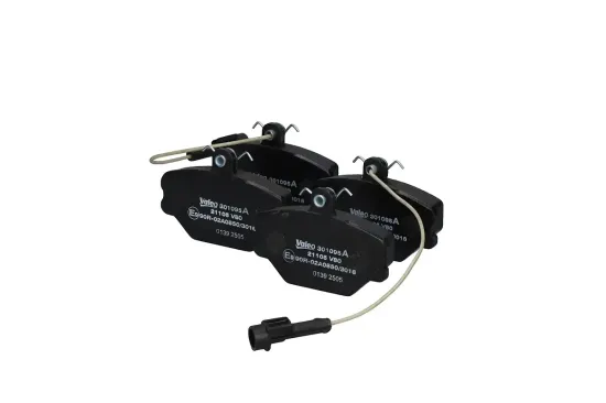 Bremsbelagsatz, Scheibenbremse Vorderachse VALEO 301095A Bild Bremsbelagsatz, Scheibenbremse Vorderachse VALEO 301095A