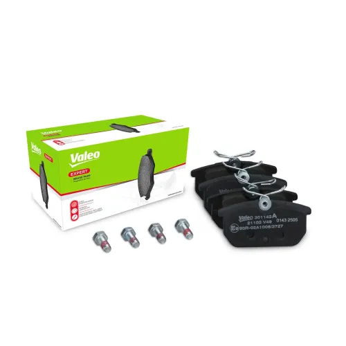 Bremsbelagsatz, Scheibenbremse Hinterachse VALEO 301142A Bild Bremsbelagsatz, Scheibenbremse Hinterachse VALEO 301142A