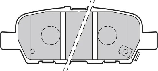 Bremsbelagsatz, Scheibenbremse Hinterachse VALEO 301148 Bild Bremsbelagsatz, Scheibenbremse Hinterachse VALEO 301148