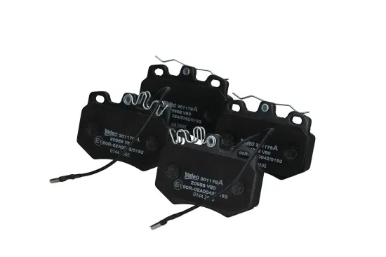 Bremsbelagsatz, Scheibenbremse Vorderachse VALEO 301176A Bild Bremsbelagsatz, Scheibenbremse Vorderachse VALEO 301176A