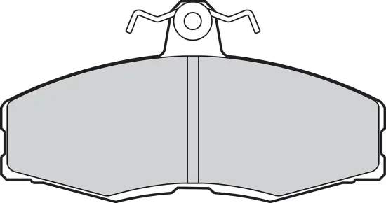 Bremsbelagsatz, Scheibenbremse Vorderachse VALEO 301217 Bild Bremsbelagsatz, Scheibenbremse Vorderachse VALEO 301217