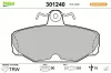Bremsbelagsatz, Scheibenbremse Hinterachse VALEO 301240