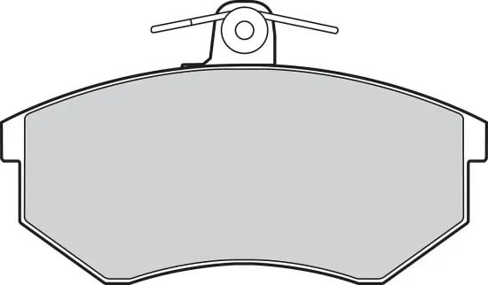Bremsbelagsatz, Scheibenbremse Vorderachse VALEO 301252 Bild Bremsbelagsatz, Scheibenbremse Vorderachse VALEO 301252