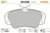 Bremsbelagsatz, Scheibenbremse Vorderachse VALEO 301256