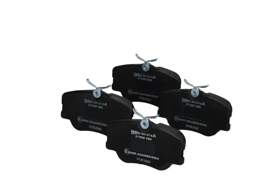 Bremsbelagsatz, Scheibenbremse Vorderachse VALEO 301315A Bild Bremsbelagsatz, Scheibenbremse Vorderachse VALEO 301315A