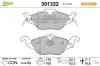 Bremsbelagsatz, Scheibenbremse Vorderachse VALEO 301322