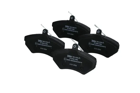 Bremsbelagsatz, Scheibenbremse Vorderachse VALEO 301330A Bild Bremsbelagsatz, Scheibenbremse Vorderachse VALEO 301330A