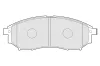Bremsbelagsatz, Scheibenbremse Vorderachse VALEO 301337 Bild Bremsbelagsatz, Scheibenbremse Vorderachse VALEO 301337