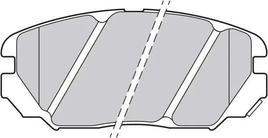 Bremsbelagsatz, Scheibenbremse Vorderachse VALEO 301348 Bild Bremsbelagsatz, Scheibenbremse Vorderachse VALEO 301348
