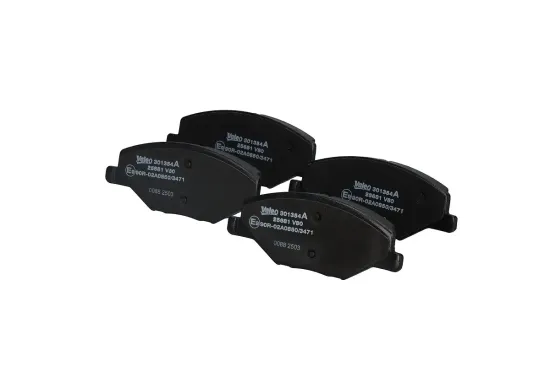 Bremsbelagsatz, Scheibenbremse Vorderachse VALEO 301354A Bild Bremsbelagsatz, Scheibenbremse Vorderachse VALEO 301354A