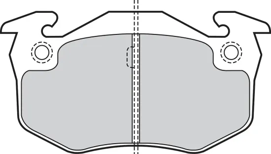 Bremsbelagsatz, Scheibenbremse Hinterachse VALEO 301396 Bild Bremsbelagsatz, Scheibenbremse Hinterachse VALEO 301396