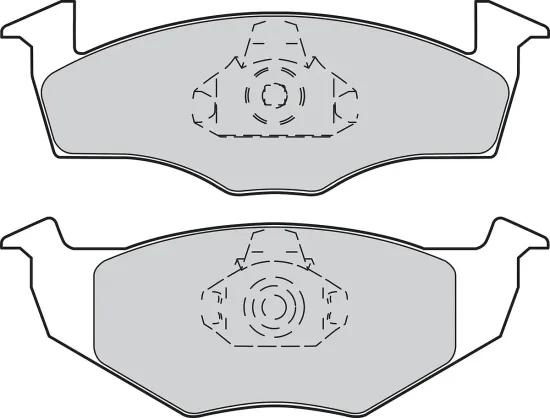 Bremsbelagsatz, Scheibenbremse Vorderachse VALEO 301403 Bild Bremsbelagsatz, Scheibenbremse Vorderachse VALEO 301403