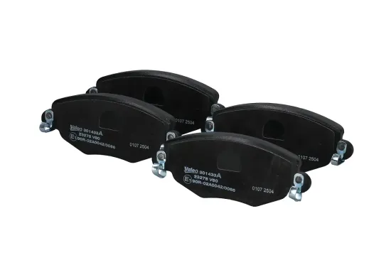 Bremsbelagsatz, Scheibenbremse Vorderachse VALEO 301433A Bild Bremsbelagsatz, Scheibenbremse Vorderachse VALEO 301433A