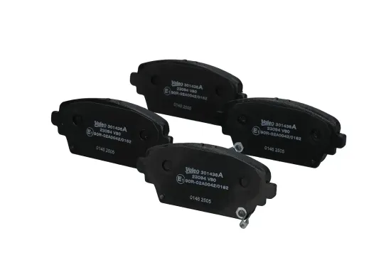 Bremsbelagsatz, Scheibenbremse Vorderachse VALEO 301436A Bild Bremsbelagsatz, Scheibenbremse Vorderachse VALEO 301436A