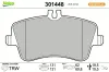 Bremsbelagsatz, Scheibenbremse Vorderachse VALEO 301448