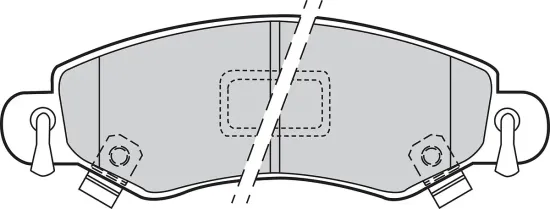 Bremsbelagsatz, Scheibenbremse Vorderachse VALEO 301453 Bild Bremsbelagsatz, Scheibenbremse Vorderachse VALEO 301453