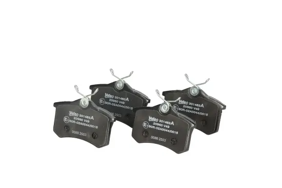 Bremsbelagsatz, Scheibenbremse Hinterachse VALEO 301463A Bild Bremsbelagsatz, Scheibenbremse Hinterachse VALEO 301463A