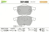 Bremsbelagsatz, Scheibenbremse Vorderachse VALEO 301486 Bild Bremsbelagsatz, Scheibenbremse Vorderachse VALEO 301486