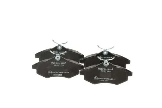 Bremsbelagsatz, Scheibenbremse Vorderachse VALEO 301500A Bild Bremsbelagsatz, Scheibenbremse Vorderachse VALEO 301500A