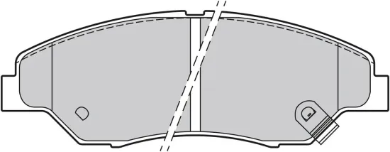 Bremsbelagsatz, Scheibenbremse Vorderachse VALEO 301511 Bild Bremsbelagsatz, Scheibenbremse Vorderachse VALEO 301511