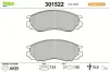 Bremsbelagsatz, Scheibenbremse Vorderachse VALEO 301522