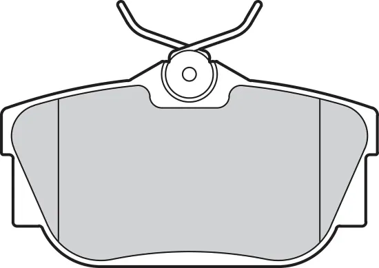 Bremsbelagsatz, Scheibenbremse Hinterachse VALEO 301546 Bild Bremsbelagsatz, Scheibenbremse Hinterachse VALEO 301546