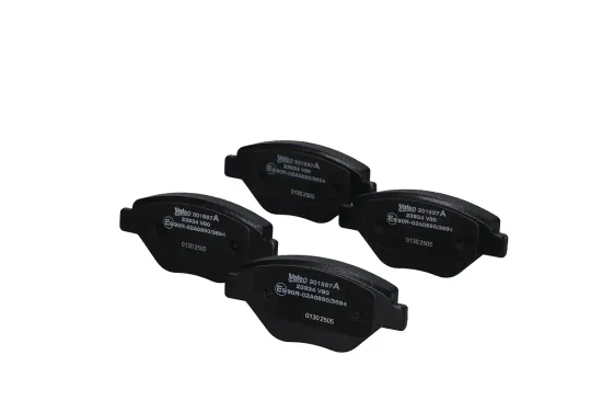 Bremsbelagsatz, Scheibenbremse Vorderachse VALEO 301557A Bild Bremsbelagsatz, Scheibenbremse Vorderachse VALEO 301557A