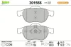 Bremsbelagsatz, Scheibenbremse Vorderachse VALEO 301566 Bild Bremsbelagsatz, Scheibenbremse Vorderachse VALEO 301566