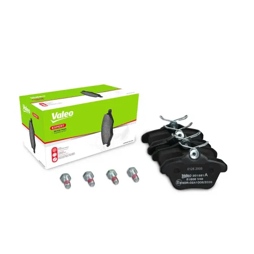 Bremsbelagsatz, Scheibenbremse Hinterachse VALEO 301581A Bild Bremsbelagsatz, Scheibenbremse Hinterachse VALEO 301581A