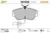 Bremsbelagsatz, Scheibenbremse Vorderachse VALEO 301622