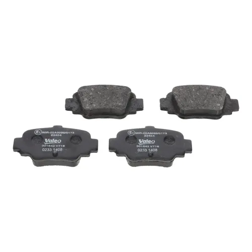 Bremsbelagsatz, Scheibenbremse Hinterachse VALEO 301642 Bild Bremsbelagsatz, Scheibenbremse Hinterachse VALEO 301642