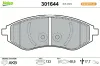 Bremsbelagsatz, Scheibenbremse Vorderachse VALEO 301644