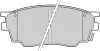 Bremsbelagsatz, Scheibenbremse Vorderachse VALEO 301647 Bild Bremsbelagsatz, Scheibenbremse Vorderachse VALEO 301647