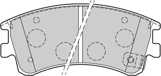 Bremsbelagsatz, Scheibenbremse Vorderachse VALEO 301648 Bild Bremsbelagsatz, Scheibenbremse Vorderachse VALEO 301648