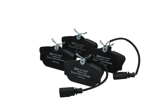 Bremsbelagsatz, Scheibenbremse Hinterachse VALEO 301650A Bild Bremsbelagsatz, Scheibenbremse Hinterachse VALEO 301650A