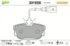 Bremsbelagsatz, Scheibenbremse Hinterachse VALEO 301650