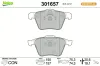 Bremsbelagsatz, Scheibenbremse Vorderachse VALEO 301657