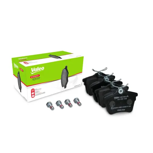 Bremsbelagsatz, Scheibenbremse Hinterachse VALEO 301664A Bild Bremsbelagsatz, Scheibenbremse Hinterachse VALEO 301664A