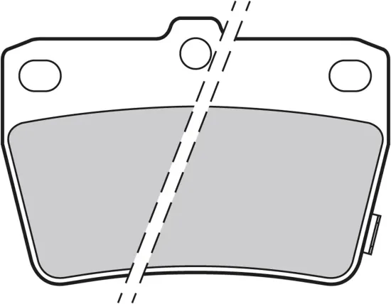 Bremsbelagsatz, Scheibenbremse Hinterachse VALEO 301673 Bild Bremsbelagsatz, Scheibenbremse Hinterachse VALEO 301673