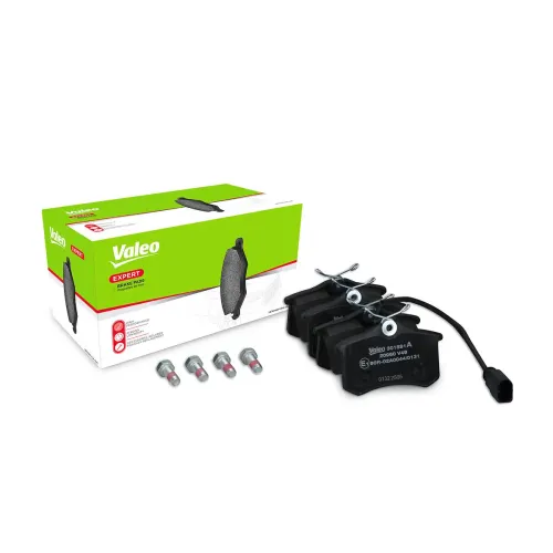 Bremsbelagsatz, Scheibenbremse Hinterachse VALEO 301681A Bild Bremsbelagsatz, Scheibenbremse Hinterachse VALEO 301681A