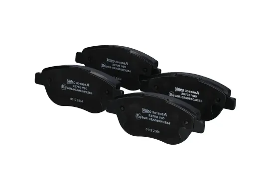 Bremsbelagsatz, Scheibenbremse Vorderachse VALEO 301698A Bild Bremsbelagsatz, Scheibenbremse Vorderachse VALEO 301698A