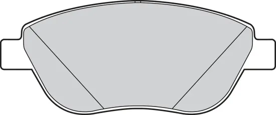 Bremsbelagsatz, Scheibenbremse Vorderachse VALEO 301698 Bild Bremsbelagsatz, Scheibenbremse Vorderachse VALEO 301698
