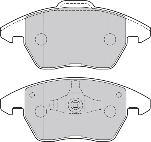 Bremsbelagsatz, Scheibenbremse Vorderachse VALEO 301715 Bild Bremsbelagsatz, Scheibenbremse Vorderachse VALEO 301715