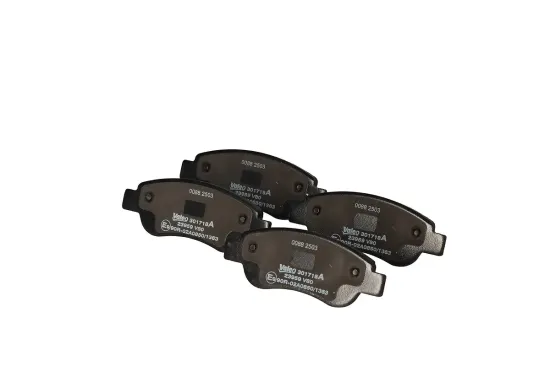Bremsbelagsatz, Scheibenbremse Vorderachse VALEO 301718A Bild Bremsbelagsatz, Scheibenbremse Vorderachse VALEO 301718A