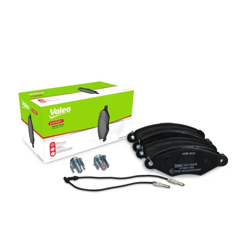 Bremsbelagsatz, Scheibenbremse Vorderachse VALEO 301726A Bild Bremsbelagsatz, Scheibenbremse Vorderachse VALEO 301726A