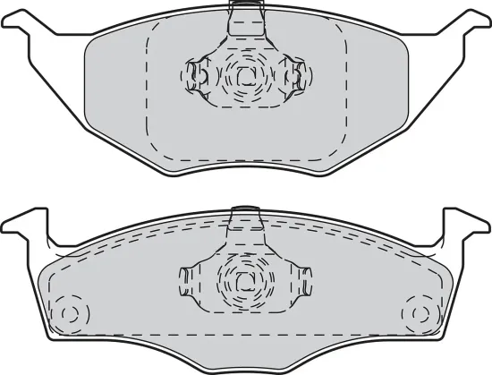 Bremsbelagsatz, Scheibenbremse Vorderachse VALEO 301735 Bild Bremsbelagsatz, Scheibenbremse Vorderachse VALEO 301735